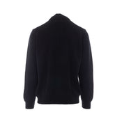 POLO LOGO HALF ZIP SWEATER