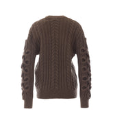 CARDIGAN CON INTRECCI