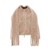 REVERSIBLE FAUX FUR BOMBER