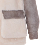 REVERSIBLE BARN FAUX FUR JACKET