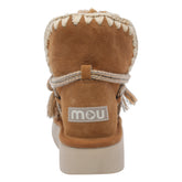 SUEDE BOUNCE SCOUBIDOU LACE BOOTIES