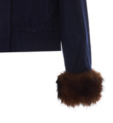 GIACCA CON FINITURA IN FAUX FUR