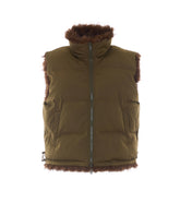 REVERSIBLE FAUX FUR VEST