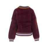 KAMORE CARDIGAN CON COLLETTO DECORATO