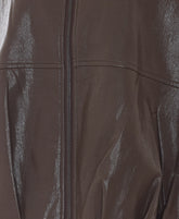 GILET IN FAUX LEATHER