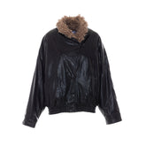 BLOUSON IN FAUX LEATHER