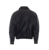 BLOUSON IN PELLE VINTAGE OVERSIZE