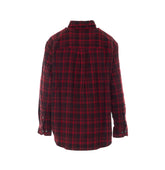 UNISEX CHECKED FLANNEL SHIRT