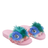 MEENA MASCOT SLIDE SANDALS