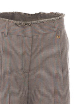 PANTALONE LUNGO IN PIED DE POULE