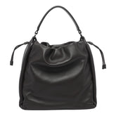 BORSA IN PELLE CON LOGO