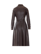 COATED FABRIC DRESS