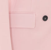 ADAMO BLAZER DOPPIOPETTO IN LANA NATURAL STRETCH
