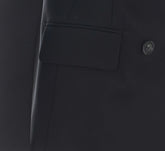 ADAMO NATURAL STRETCH WOOL DOUBLE-BREASTED BLAZER