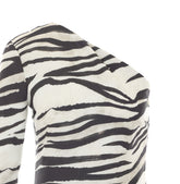 BODY MONOSPALLA CON STAMPA ZEBRA