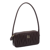 POUCH MATELASSE' CON LOGO MIU MIU MINI