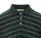 MULTISTRIPED LONG SLEEVES T-SHIRT WITH LOGO