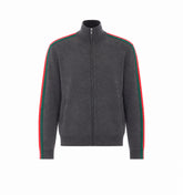 WEB TAPE ZIP LIGHT WOOL JACKET