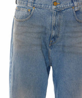 FLARED DENIM JEANS