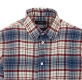 CAMICIA IN LANA A CHECK