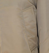 GIACCA IN NYLON SATIN CON COLLETTO INTRECCIATO
