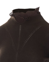 MAGLIA IN LANA CON ROUCHES