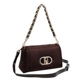 MEDIUM MICROFIBER LA PUFFY CROSSBODY BAG