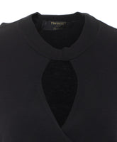 MAGLIA MISTO LANA CON MANICHE A PALLONCINO