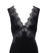 LYSANDRA SATIN MIDI DRESS