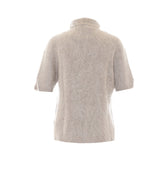 KNITTED SHORT SLEEVES T-SHIRT