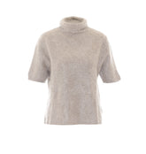 KNITTED SHORT SLEEVES T-SHIRT