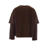 RAGLAN STACKED LAYERED LONG SLEEVES T-SHIRT