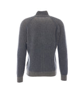 CARDIGAN A COSTA INGLESE CON ZIP