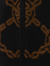 SHIELD ZIP UP SWEATER