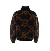 SHIELD ZIP UP SWEATER
