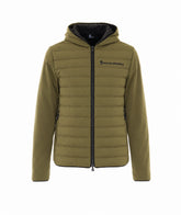 LOGO ZIP UP CARDIGAN