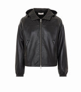 BLOUSON IN PELLE