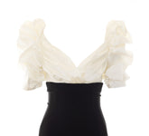 LIGHT CREPE AND GAZAR RED CARPET DRESS