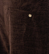 STRAIGHT VELVET PANTS