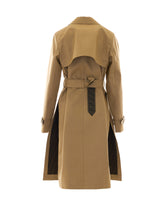 CAPPOTTO TRENCH IN TESSUTO MACKINTOSH E MOTIVO FF ZUCCA