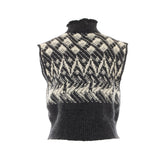 GILET IN MAGLIA JACQUARD