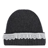 BEANIE IN LACE WOOL
