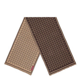 GG JACQUARD WOOL SCARF