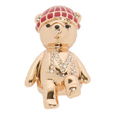 BEAR CHARM BROOCH