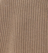 SPARKLING AND RIBBED DAZZLING JERSEY