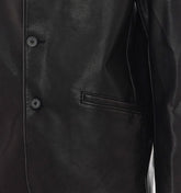BLAZER IN FAUX LEATHER