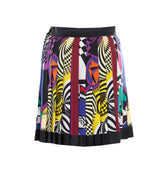 TEATRO PRINT PLEATED SKIRT