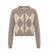 ARGYLE CARDIGAN