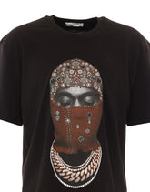 T-SHIRT CON STAMPA MASK JEWERLY