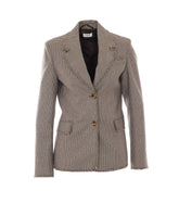 BLAZER IN PIED DE POULE